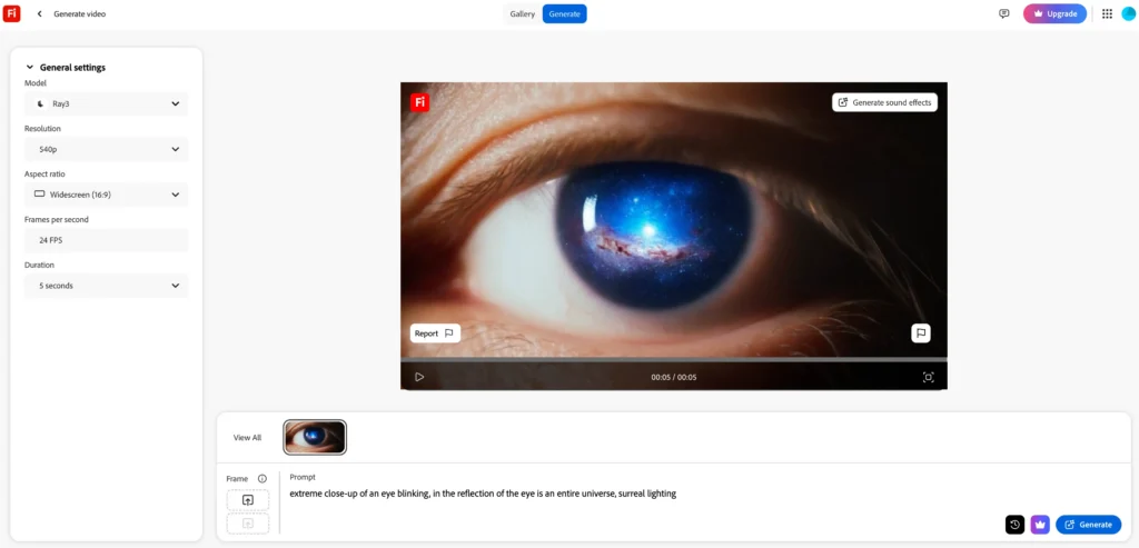 adobe firefly ai video generator