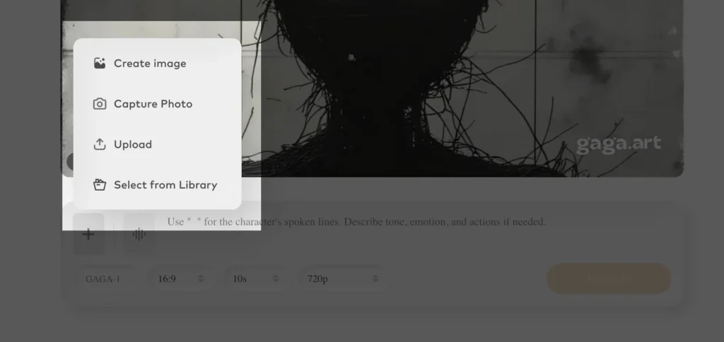 choose first keyframe image
