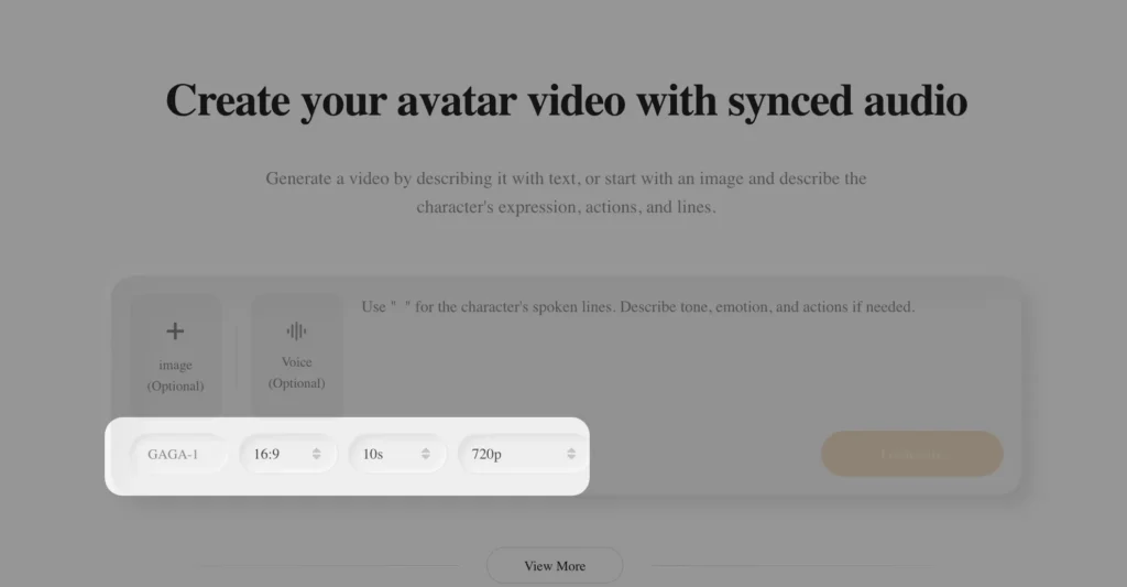 customise video output setting