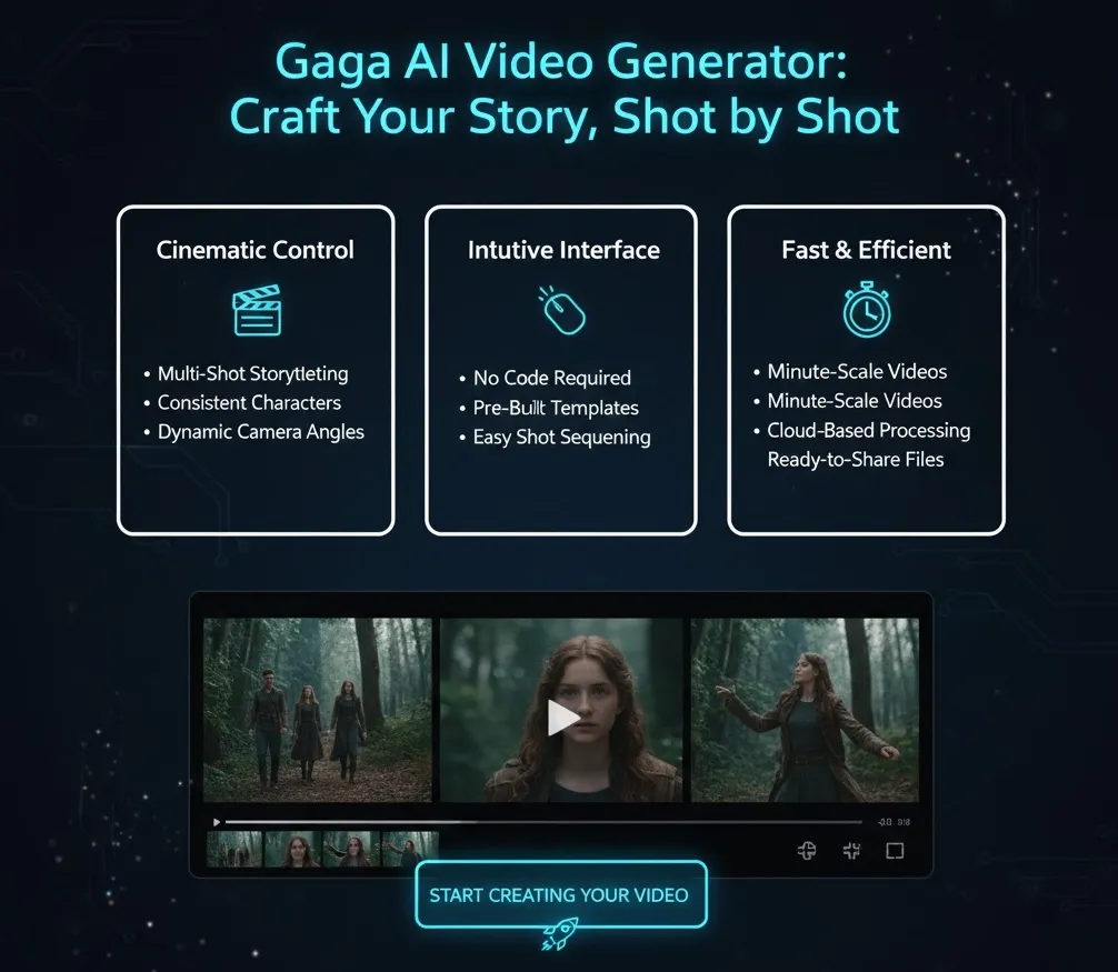 gaga ai video generator