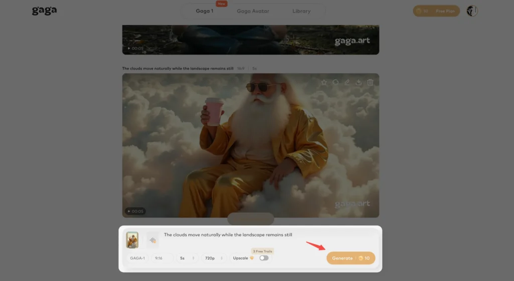 generate and download the ai movie