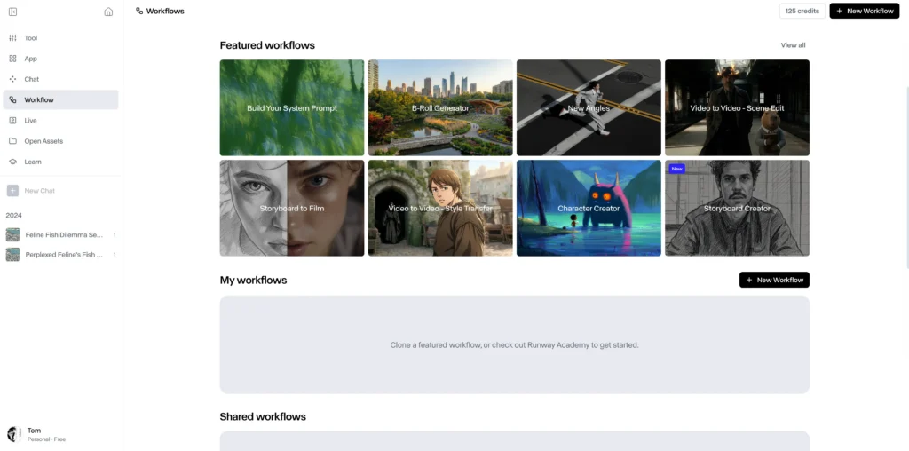runway video to video