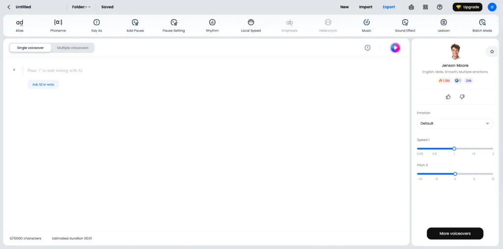 dupdub ai natural reader