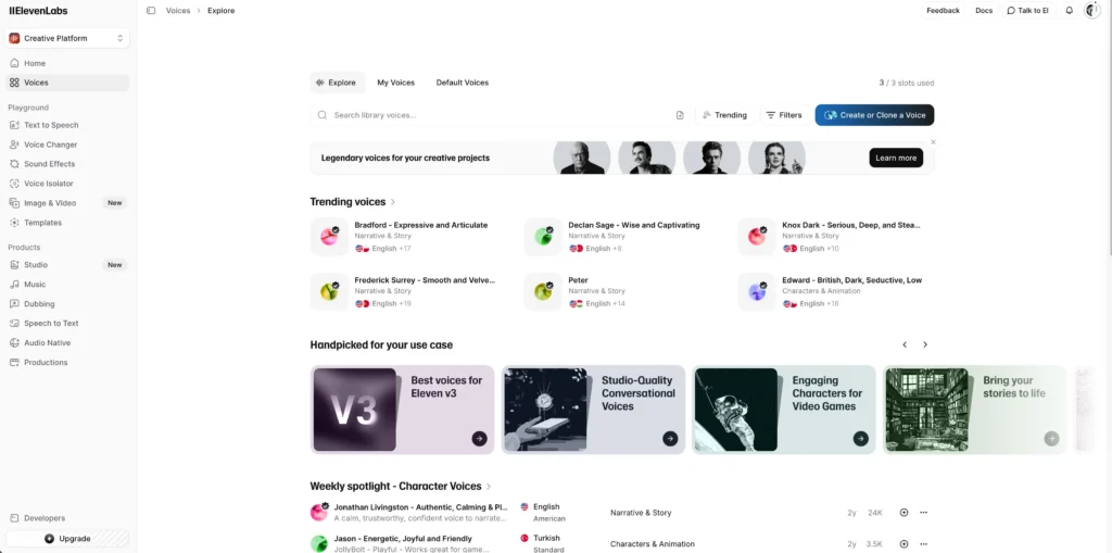 elevenlabs voice clone