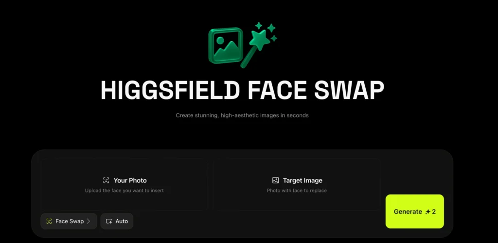 higgsfield ai image face swap 