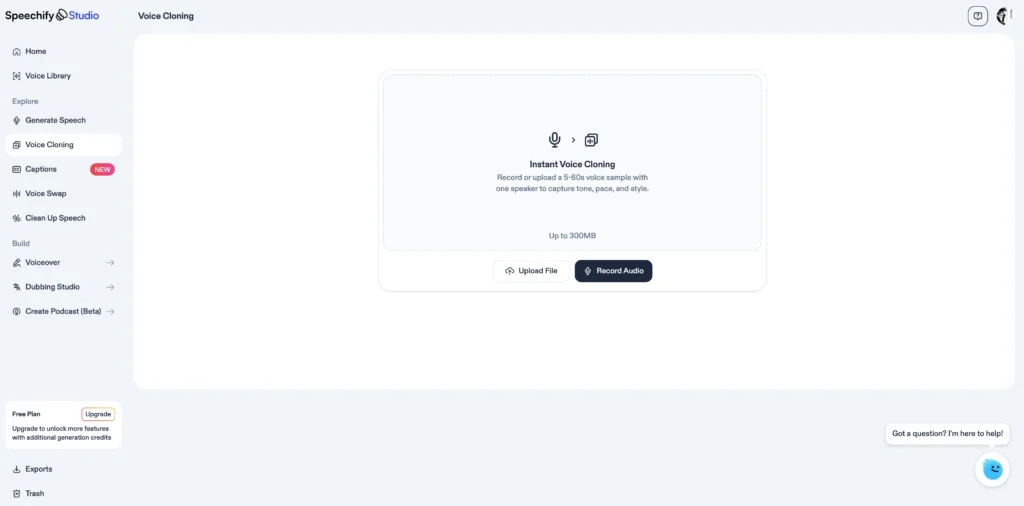 speechify ai voice cloning