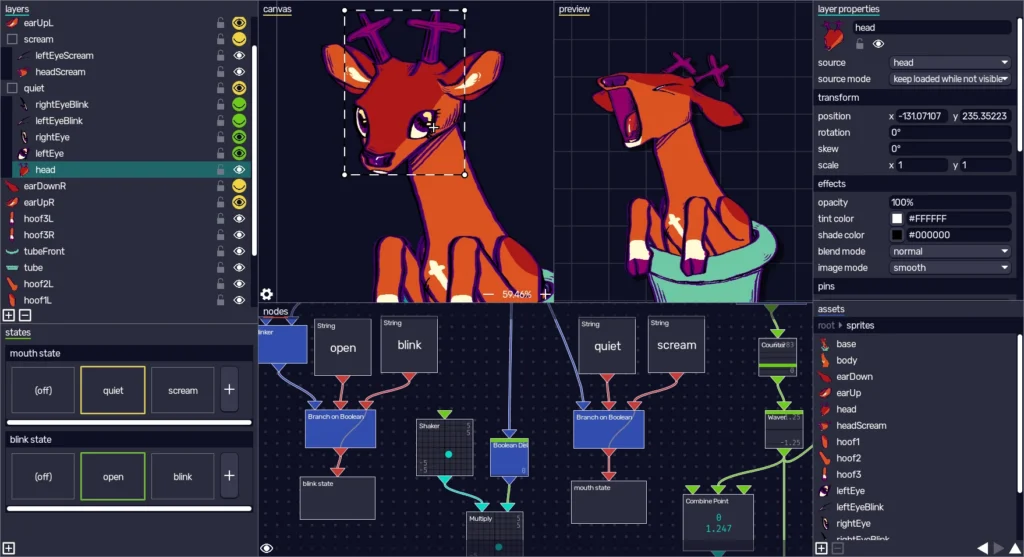 veado tube mini vtuber avatar maker