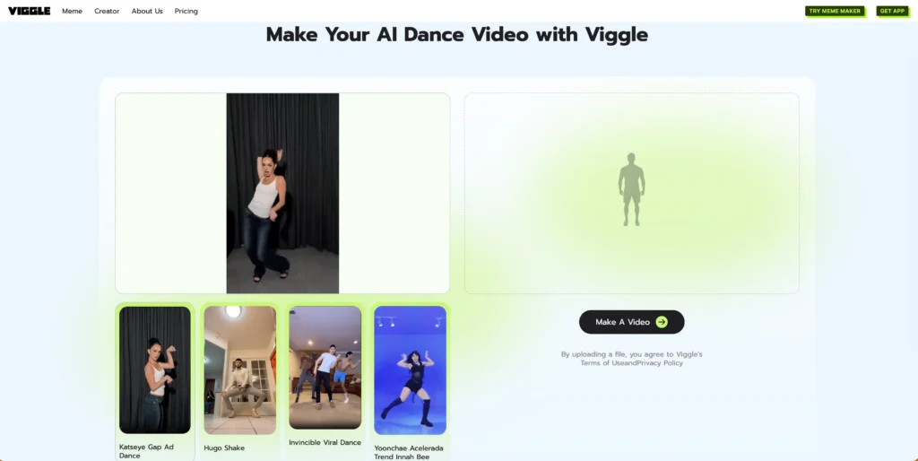 viggle ai dance generator online tool