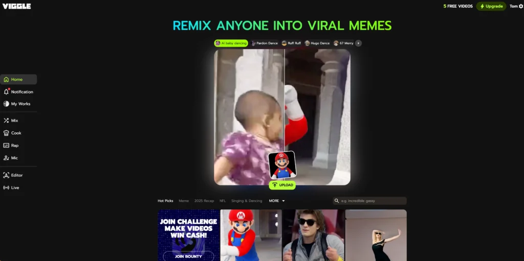 viggle ai meme video generator