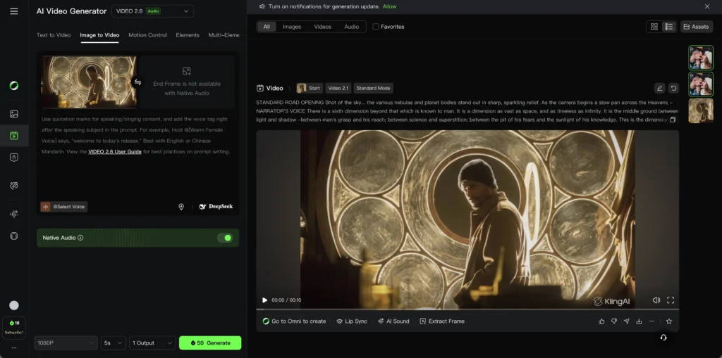 bring photos to life with kling ai