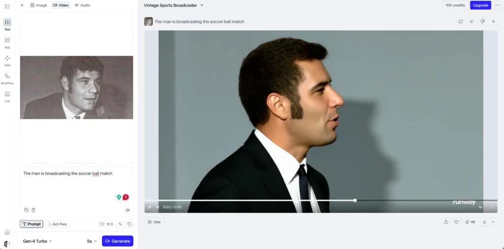 bring photos to life with runway ai