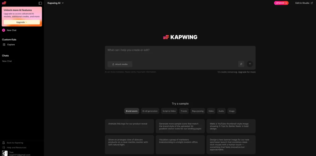 kapwing animate photos