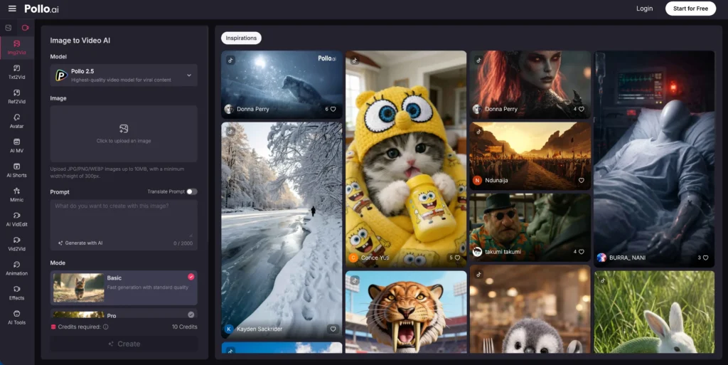 pollo ai action figure video generator