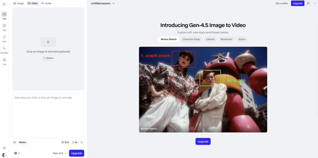 runway ai short video generator