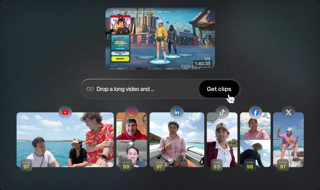 ai video repurposing