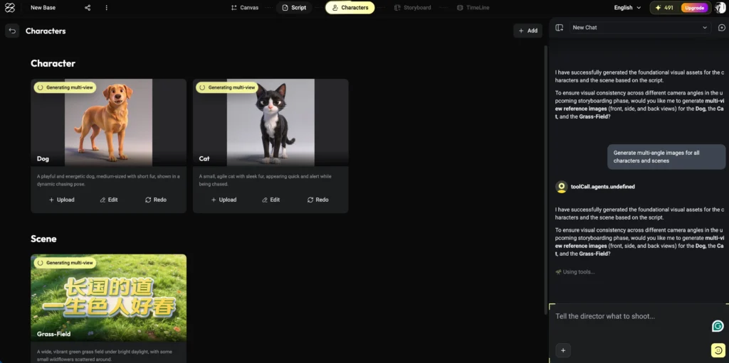 asset generation in zopia