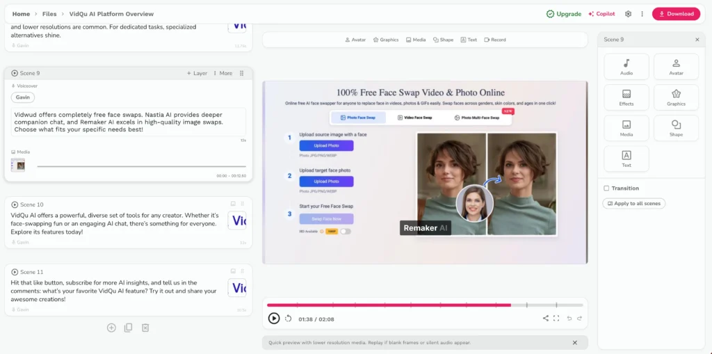 fliki ai blog to video