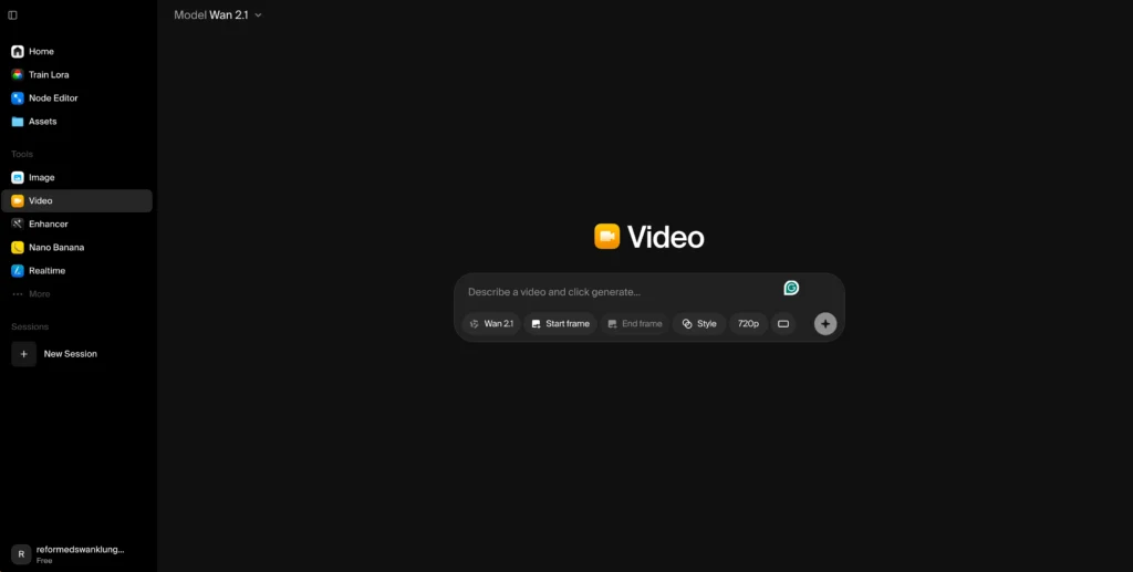 krea ai image to video