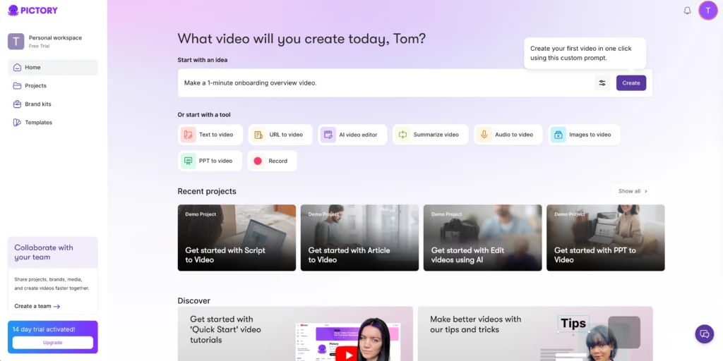 pictory ai explainer video maker