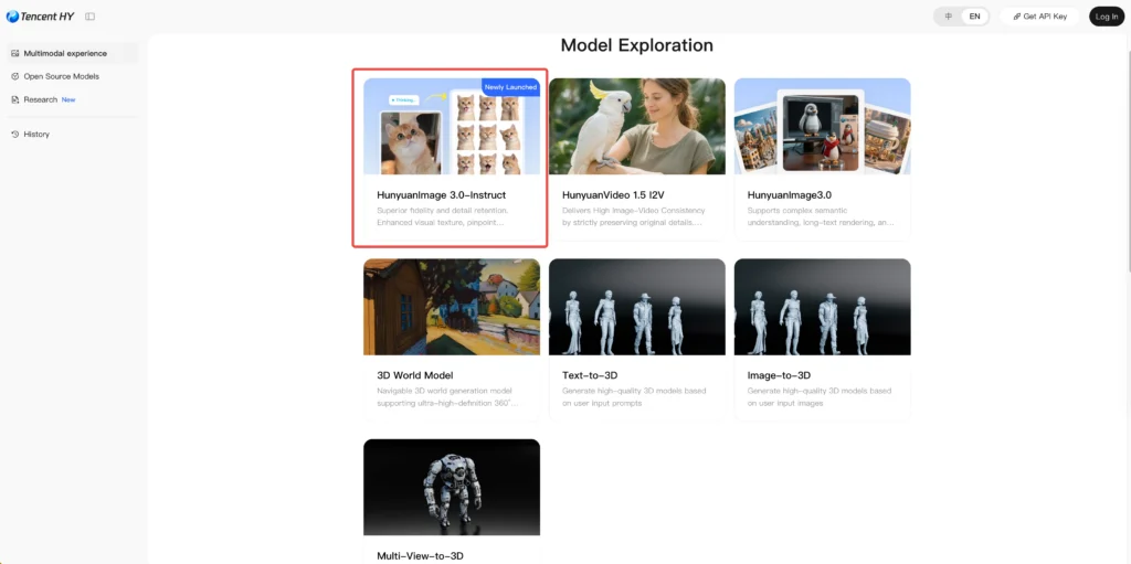 select hunyuanimage 3.0 instruct model